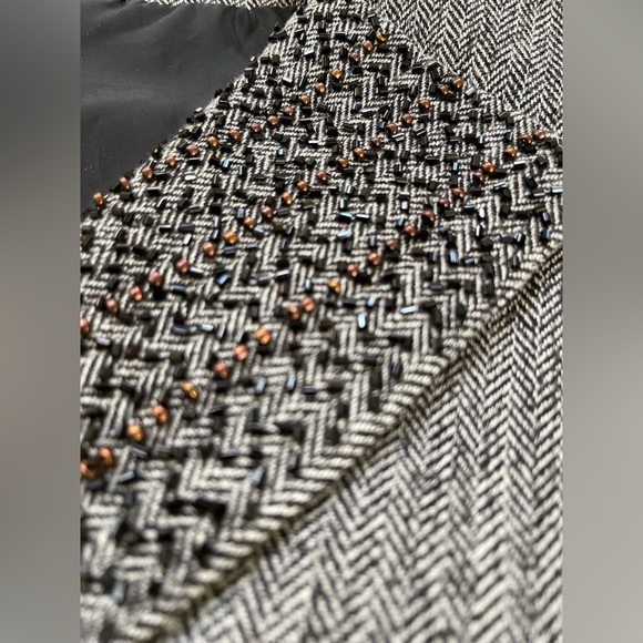 Coldwater Creek Gray Black Vest size M - Picture 5 of 8